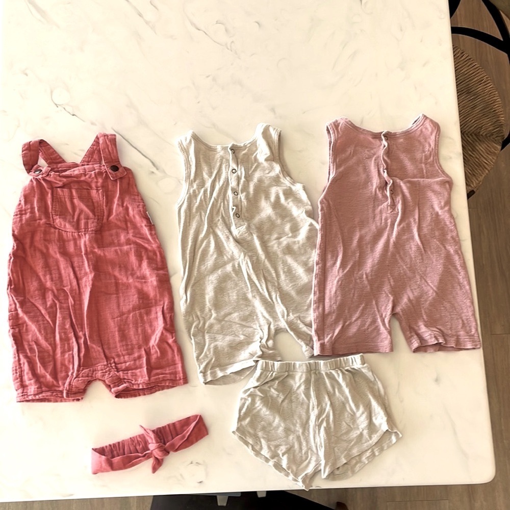 L'ovedbaby organic cotton summer bundle 2t